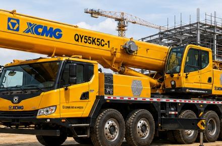 XCMG QY55K5C-1 55 t truck crane